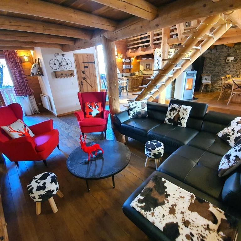 Le Cosy Lodge Départs Vélo Ski Alpe d'Huez 2 Alpes La Grave Détente Jacuzzi Piscine Sauna Bar Billard - Chalet - 26