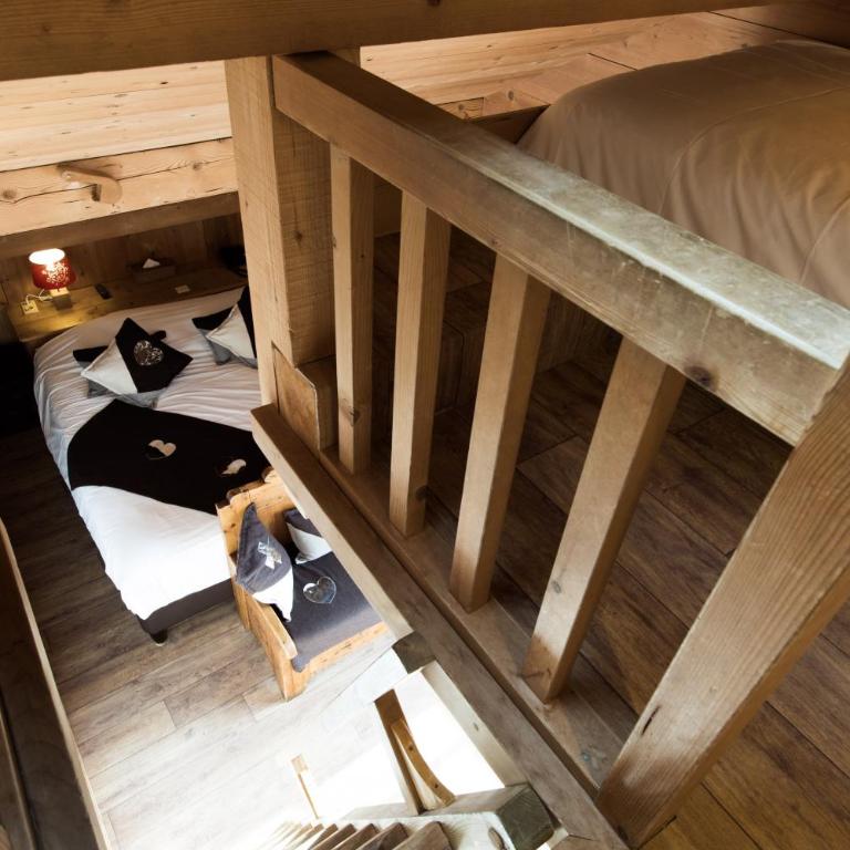 Les Chalets de La Griyotire - Chambre Familiale Mezzanine - 2 Adultes + 2 Enfants - 1