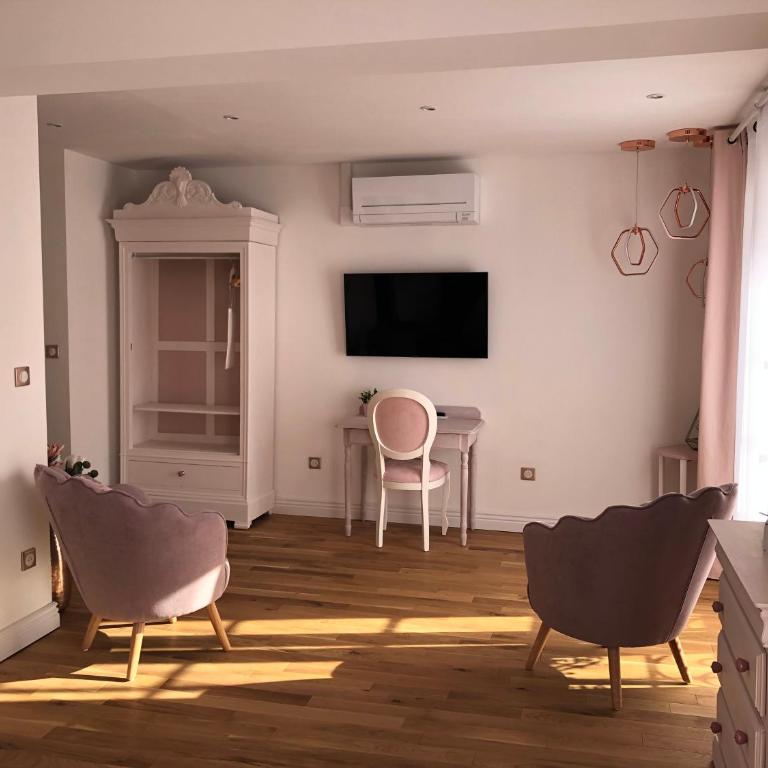 Le Cœur de la Bastide - Adult only - Zimmer mit Queensize-Bett und Gartenblick - 3