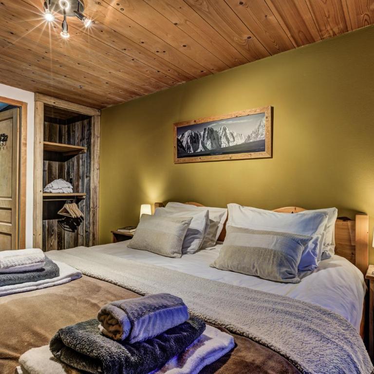 Chalet Tissières - Chambre Double ou Lits Jumeaux avec Salle de Bains Privative - 2