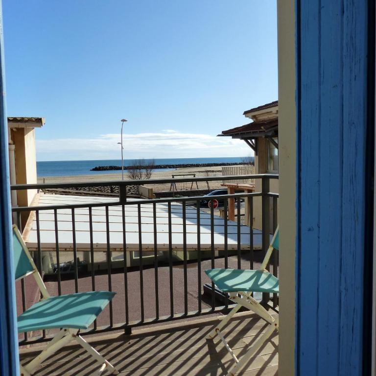 Hôtel Le Chalet - Chambre Double avec Balcon - Vue sur Mer - 1