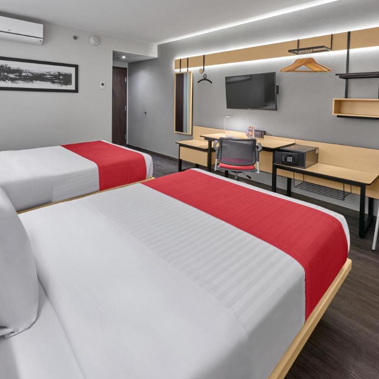 City Express by Marriott Ciudad de México La Villa - Habitación Doble - 2 camas dobles - 1