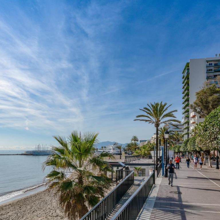 OleHolidays Mediterráneo Marbella Centro vistas panorámicas al mar - Apartamento de 1 dormitorio - 20