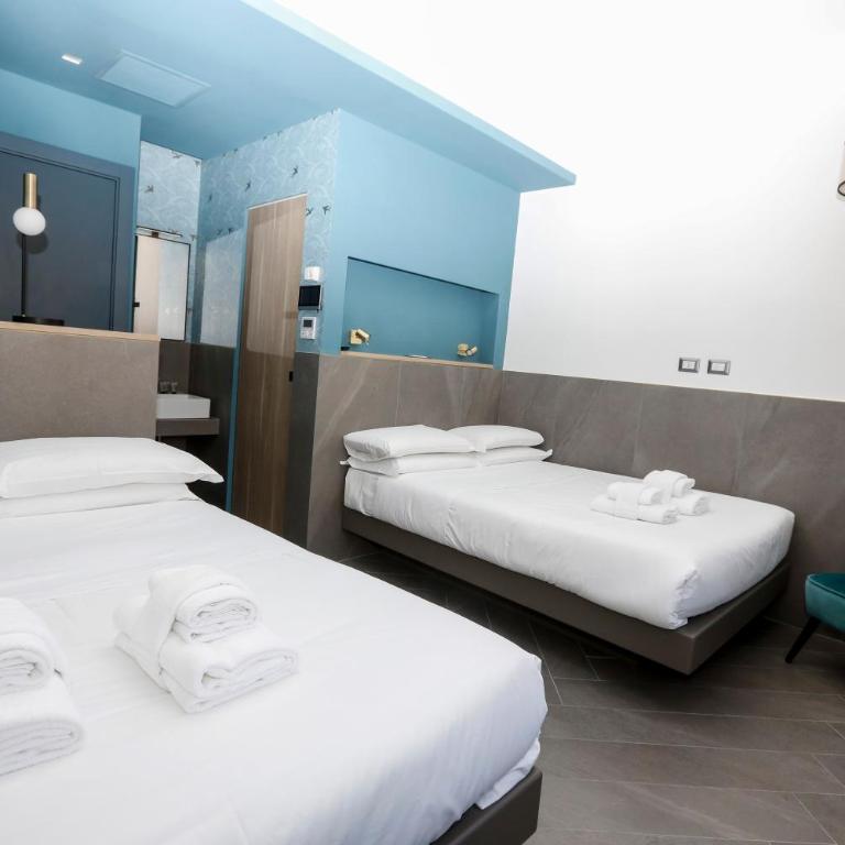 Ottaviano Smart Rooms - Chambre Familiale avec Salle de Bains Privative - 6