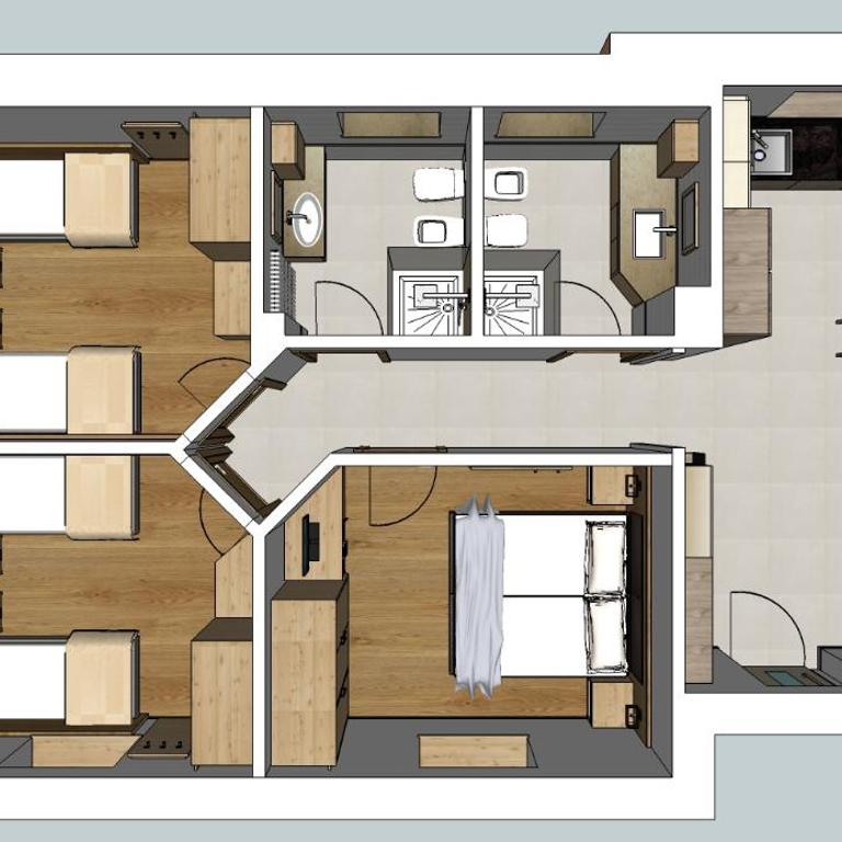 Fiemme Home Mountain Apartment - Apartment mit 3 Schlafzimmern - 3