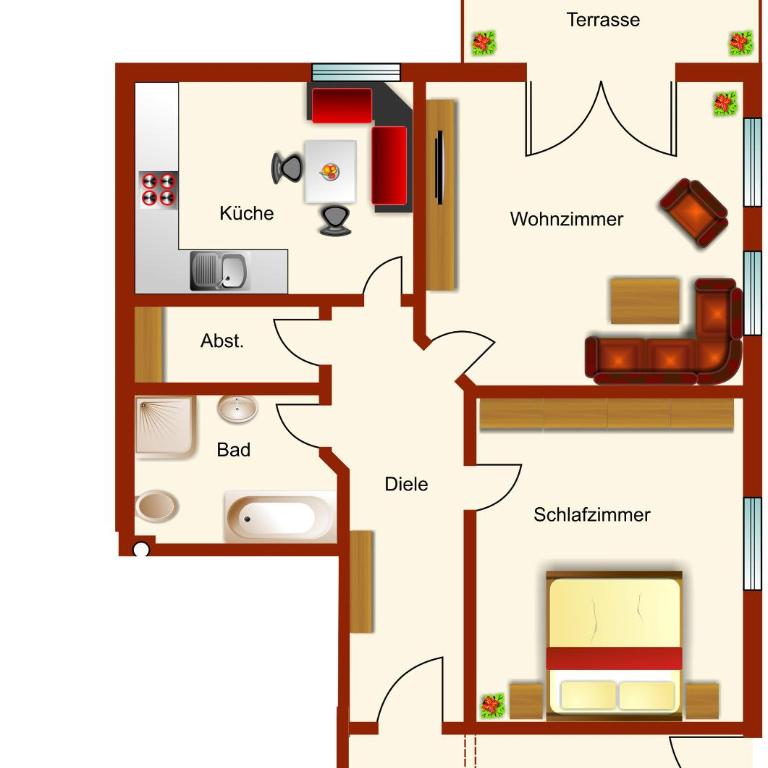 Ferienhaus Allgäu - Apartment mit 1 Schlafzimmer - 20