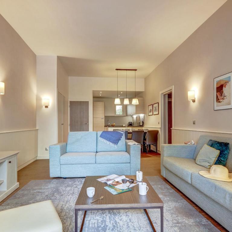 Résidence Pierre & Vacances Premium Presqu'Ile de la Touques - Appartement 2 Chambres - Côté Rue (6 Personnes) - Bâtiments de la Capitainerie - 2