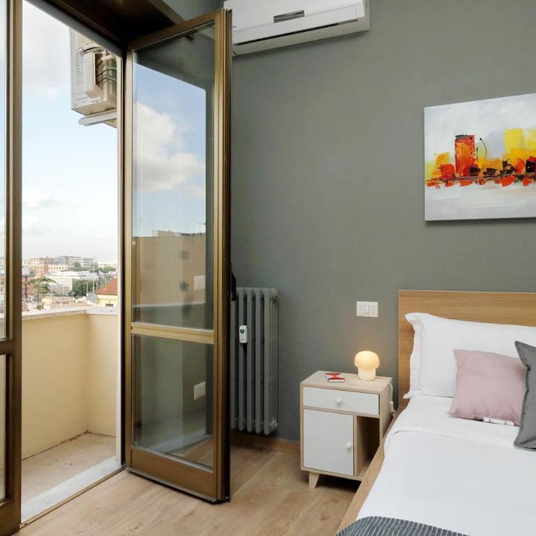 Elegant 3-Bed Apartment 10' Termini Wi-Fi AC - Appartamento con 3 Camere da Letto - 8