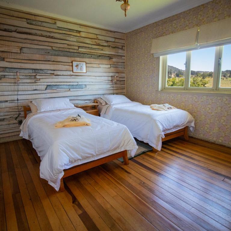 B&B Casa Amancay - Lago Ranco - Standard Twin Room with Mountain View - 3
