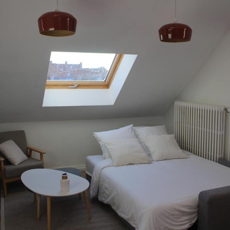 Ginkgo Maison d'hôtes - Chambre Quadruple avec Salle de Bains - 17