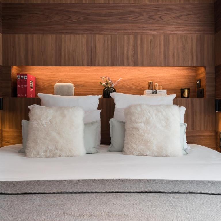Coeur de Megève - Chambre Double Supérieure avec Terrasse - 2