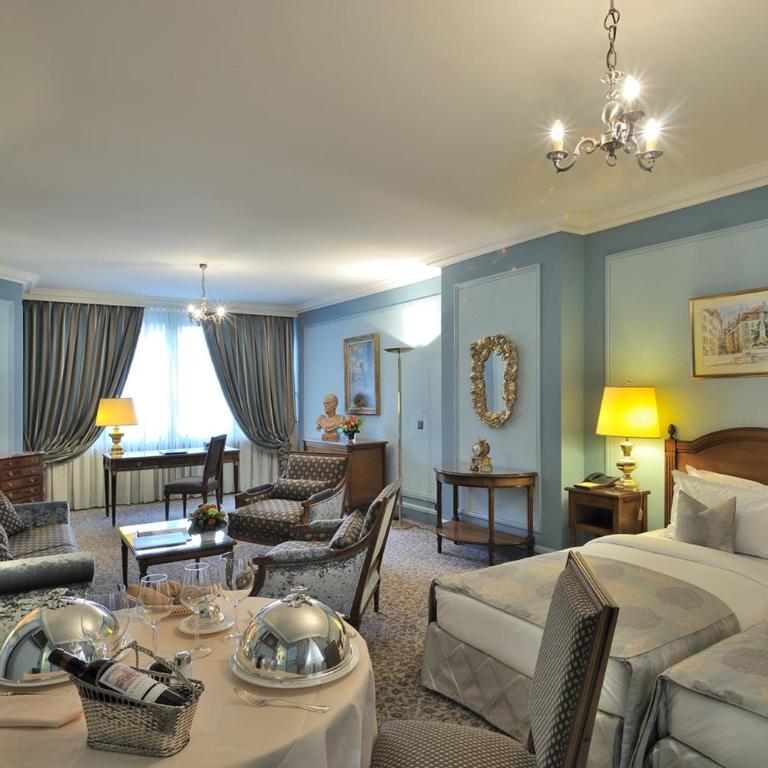 Hôtel de la Cigogne - Suite Junior avec Lits Jumeaux - 3