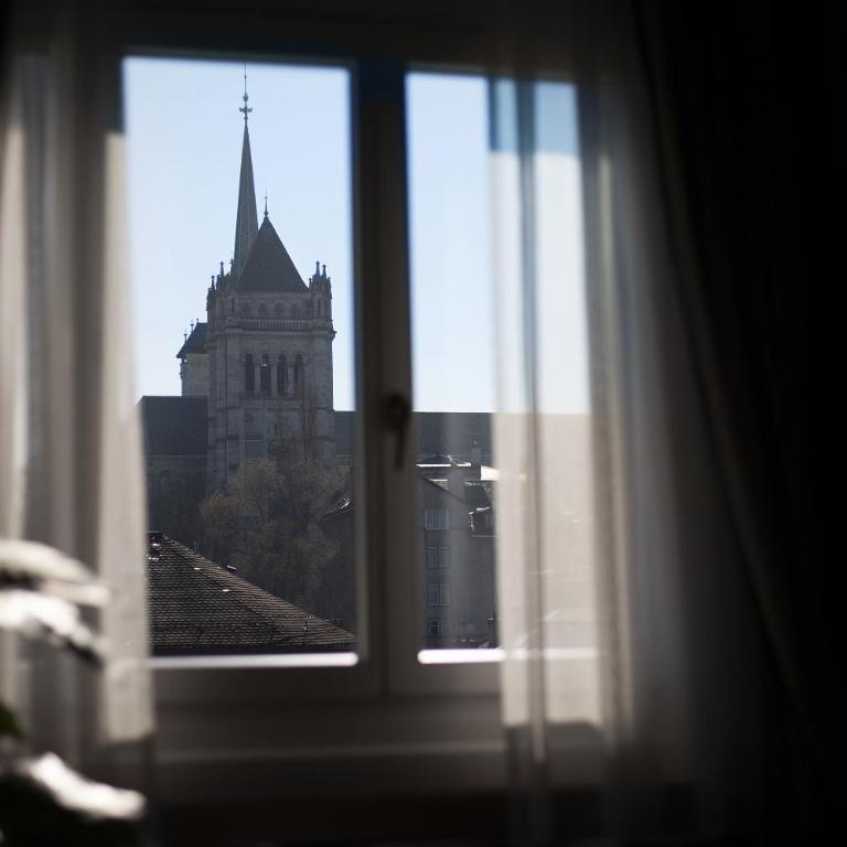 Hôtel de la Cigogne - Suite avec Lit Queen-Size - 4