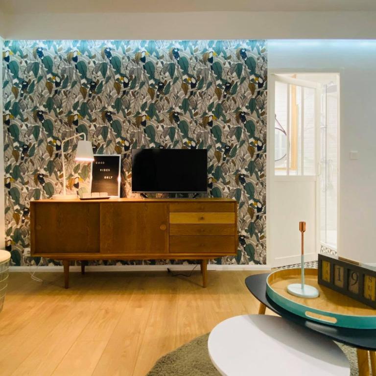 Good Vibes Only, grand studio 2-3pers, 200m plage - Appartement 1 Chambre - 1