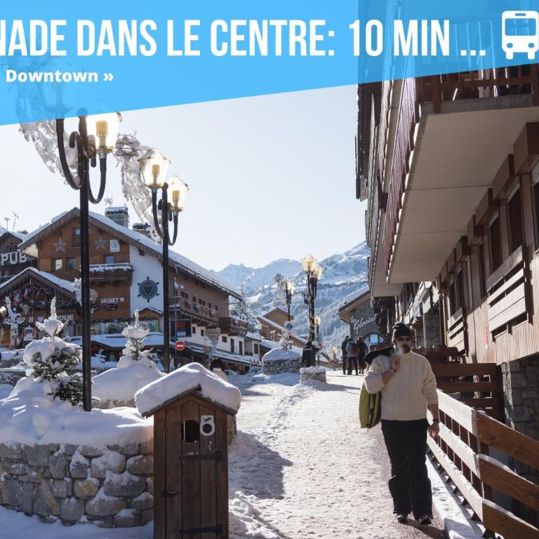 NEW - Les Carlinottes - Méribel - Au pied des pistes - Ski In-Ski Out - Appartamento con 2 Camere da Letto - 29