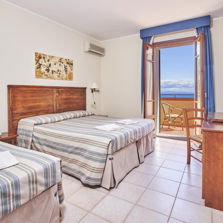 Hotel Villa Rodriguez - Camera Matrimoniale/Doppia con Letti Singoli con Vista Mare - 1