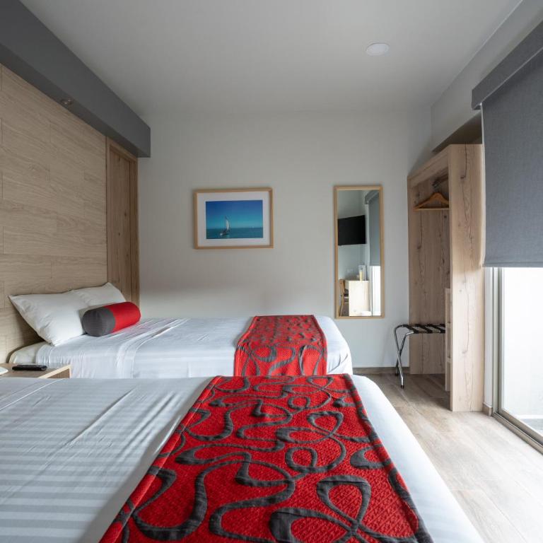 Hotel Roble - Habitación Doble - 2 camas dobles - 6