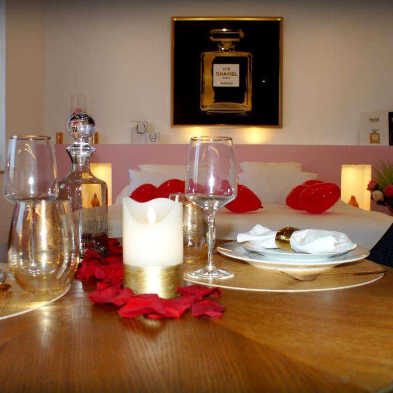 Le Vénus - Appartement SPA Privatif Balnéo Sauna - Appartement Supérieur avec Sauna - 15