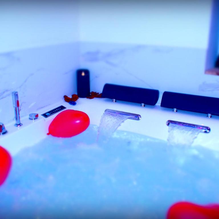 Le Vénus - Appartement SPA Privatif Balnéo Sauna - Appartement Supérieur avec Sauna - 9