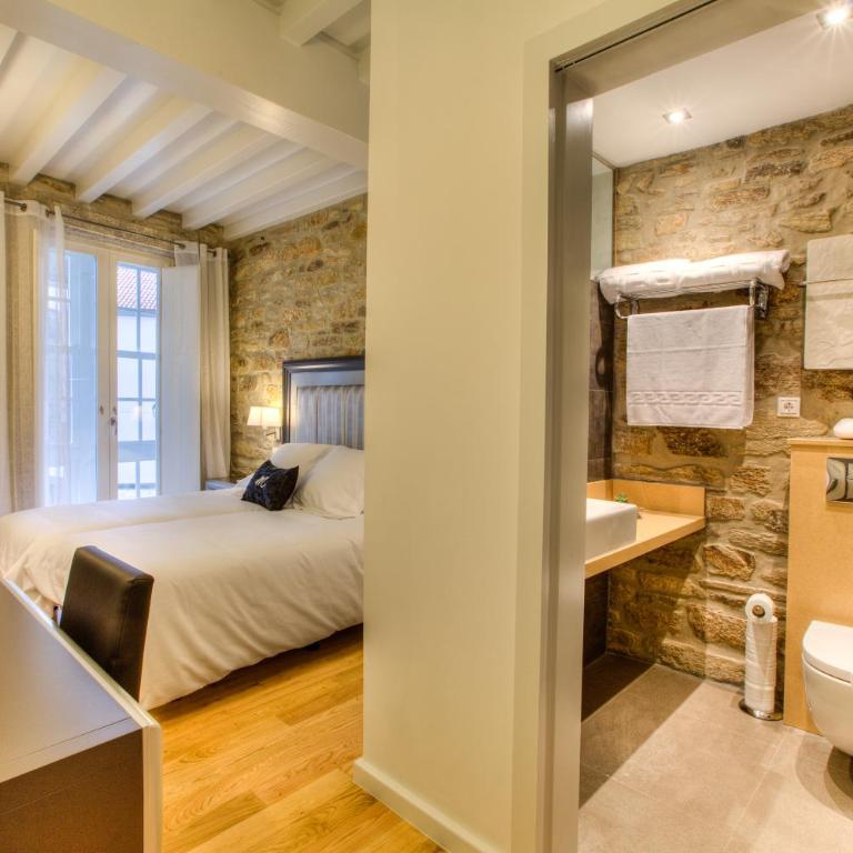 Hotel Montenegro Compostela - Habitación Doble - 2 camas - 3