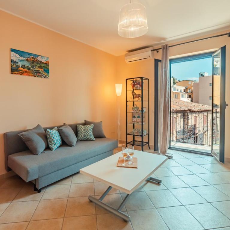 Mosaico Taormina Guest House - Appartamento con 2 Camere da Letto, Balcone e Vista mare - 18