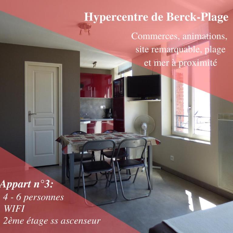 Appart 4-6 pers Berck-Plage Hyper-centre - Apartment - 19