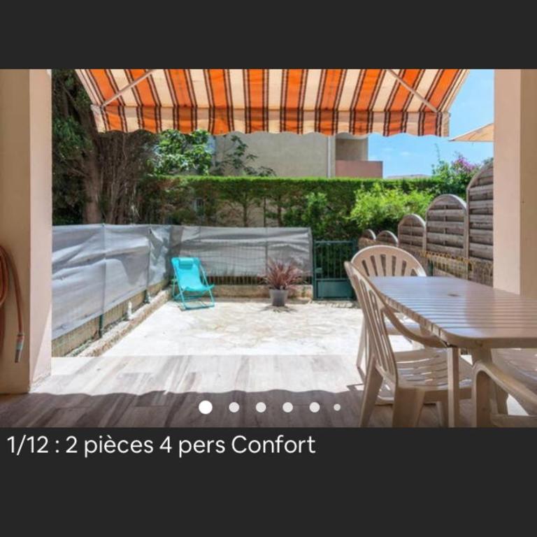 appartement a six fours/le brusc - Apartment mit 1 Schlafzimmer - 1