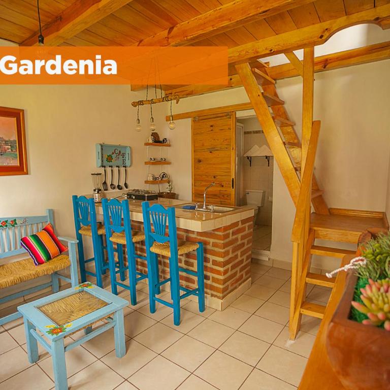 Htl & Villas Las Glorias Mazamitla, céntricas, parking, jardín - Villa de 1 dormitorio - 1