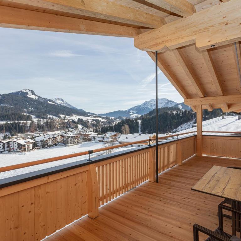 Biobauernhof Mittermoos - Apartamento con vistas a las montañas - 15