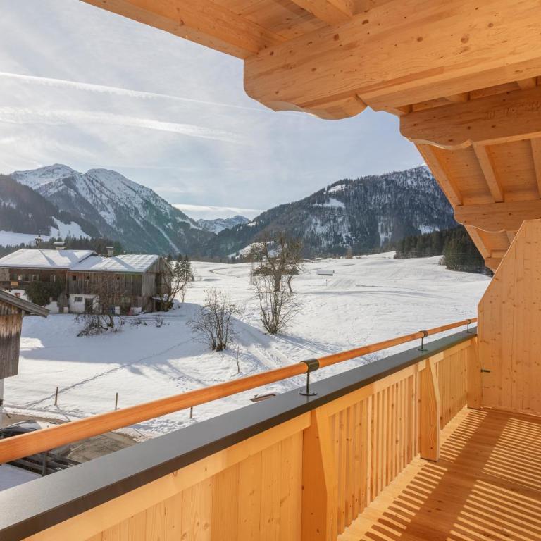 Biobauernhof Mittermoos - Apartamento con vistas a las montañas - 11