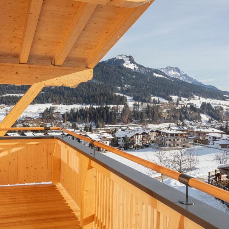 Biobauernhof Mittermoos - Apartamento con vistas a las montañas - 10