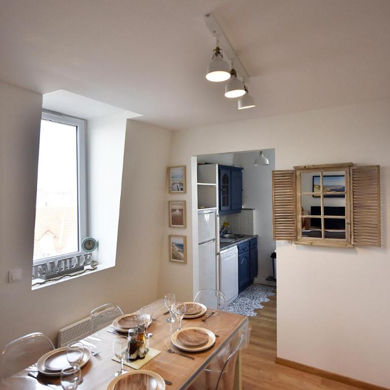 Au troisième ciel - 250m de la plage - 6 pers- Berck-sur-Mer - Apartment mit 1 Schlafzimmer - 2