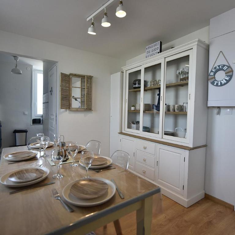 Au troisième ciel - 250m de la plage - 6 pers- Berck-sur-Mer - Apartment mit 1 Schlafzimmer - 7