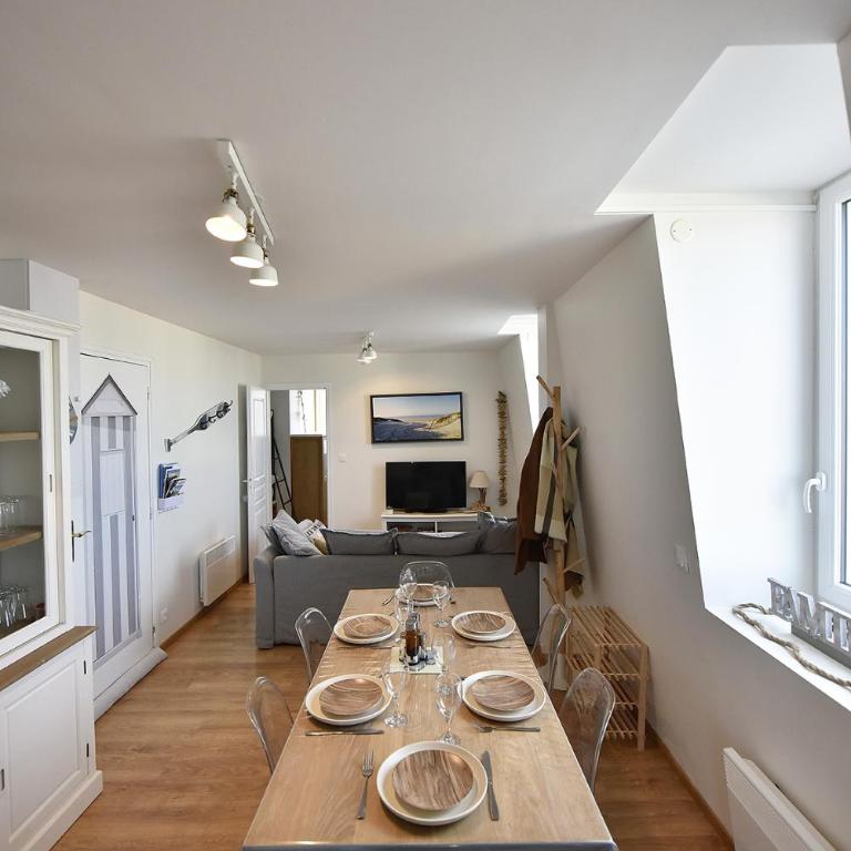 Au troisième ciel - 250m de la plage - 6 pers- Berck-sur-Mer - Apartment mit 1 Schlafzimmer - 4