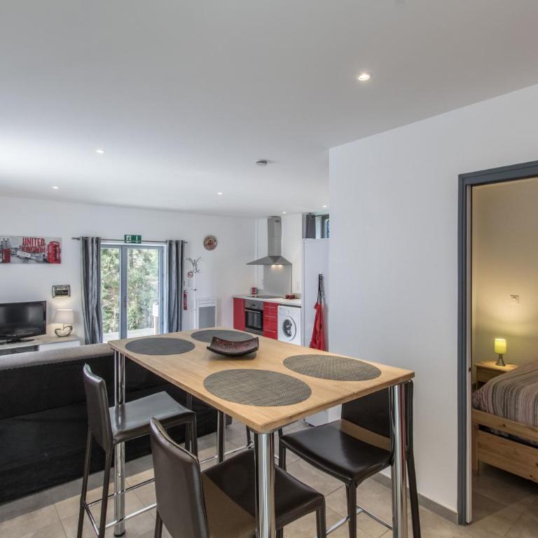 Le Moulin des Olirics - Apartment mit 1 Schlafzimmer mit Flussblick - 6