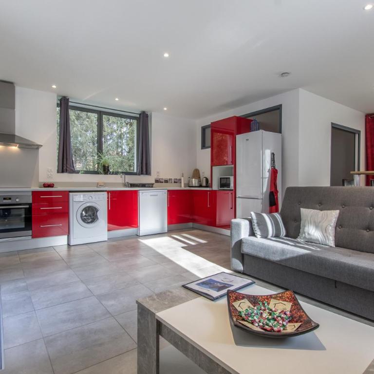 Le Moulin des Olirics - Apartment mit 1 Schlafzimmer mit Flussblick - 5