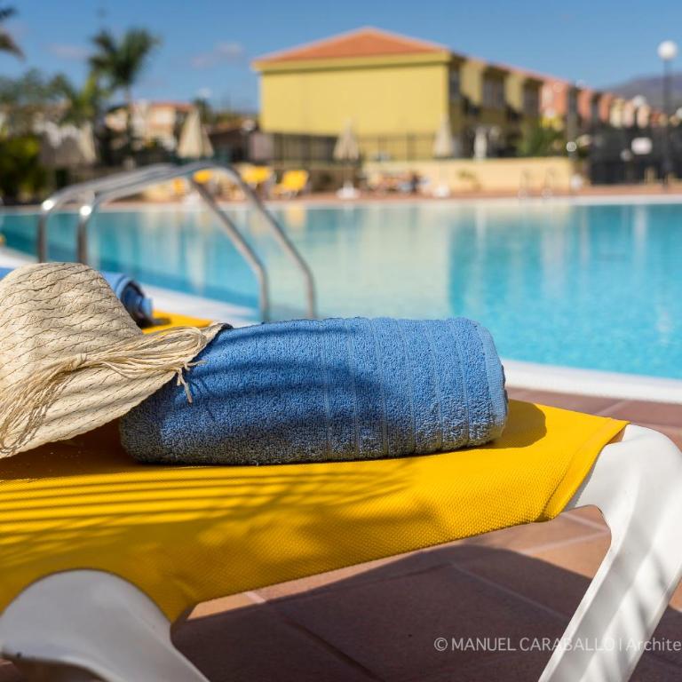 Duplex Meloneras 3 dormitorios piscina y parking - Three-Bedroom Apartment - 11