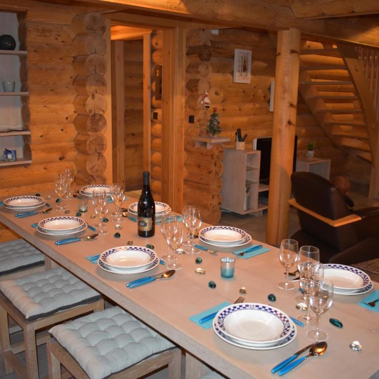 Chalet en rondins - 3 minutes des pistes - Chalet con 3 Camere da Letto - 4