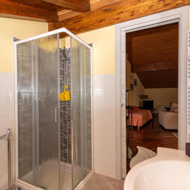 B&B-FORESTERIA Casa Della Musica Lake Como - Junior Suite con Balcone e Vista Lago - 14