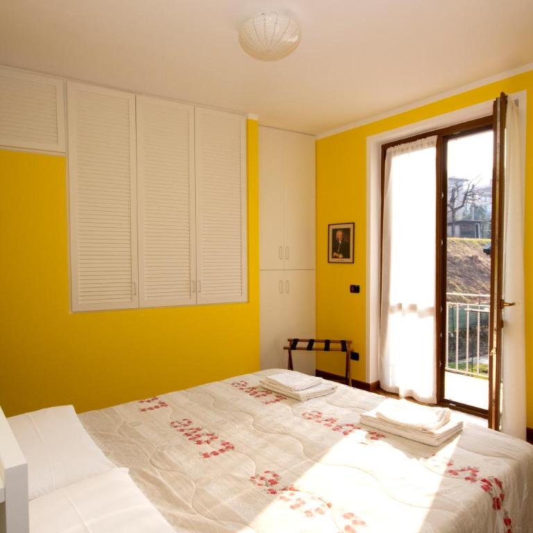 B&B-FORESTERIA Casa Della Musica Lake Como - Camera Matrimoniale con Balcone e Vista Lago - 13