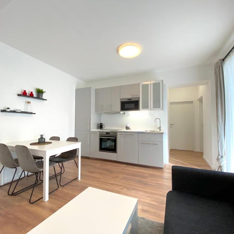 White Inn - Ferienwohnung mit Terrasse - Appartement 2 Chambres - 4