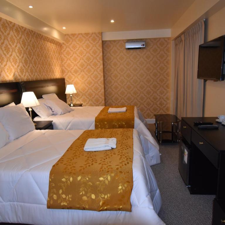 Hotel Paradis Suite Cusco - Deluxe Twin Room with Two Double Beds - 1