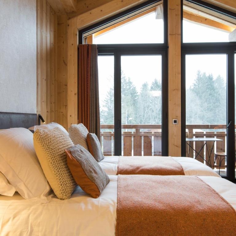 Chalet sur les monts Morzine - Chambre Double Supérieure - 1