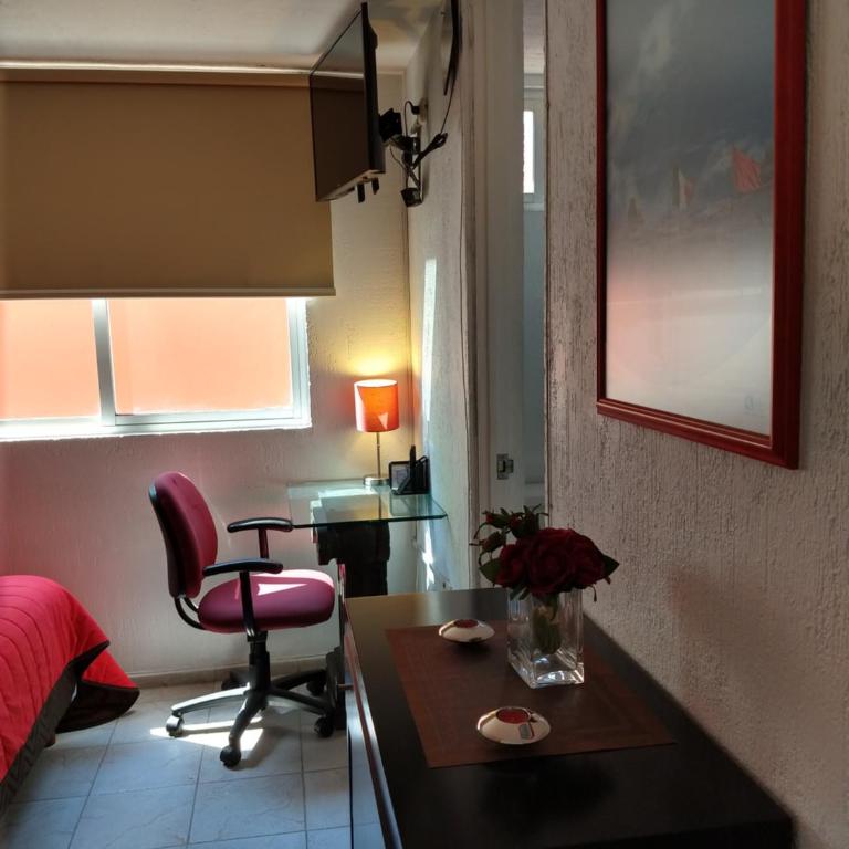 Residence Las Trojes Cdmx - Habitación Doble Deluxe con ducha - 8