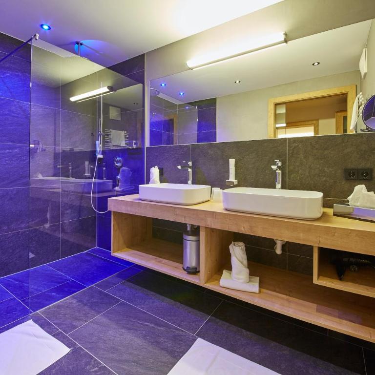 Bauernhof Hotel Oberschwarzach - Deluxe Familiensuite mit Dusche - 3