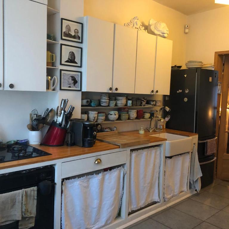 Petit cocon lillois:Cheminée & jardin - Double Room with Private External Bathroom - 21