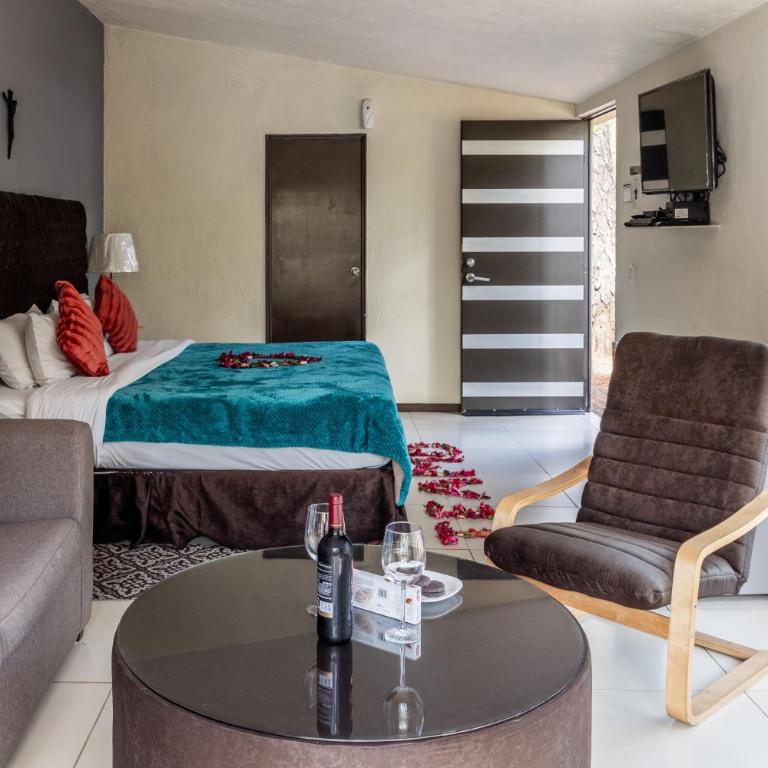 Rincon de Maria Mazamitla - Estudio con cama extragrande y sofá cama - 1