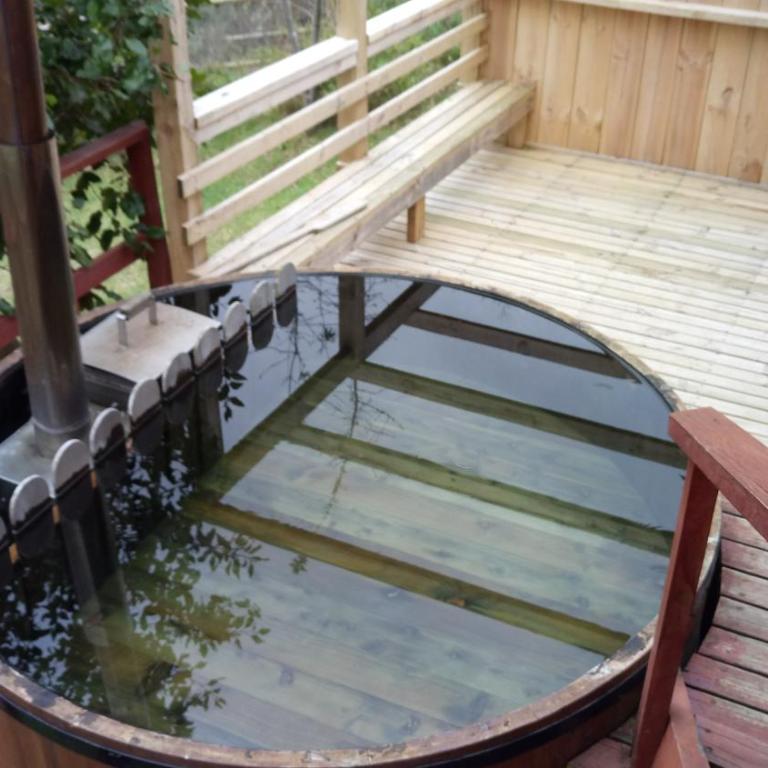 Cabaa Oregn con hot tub exclusivo cerca de termas y lago - Habitación Familiar - 14