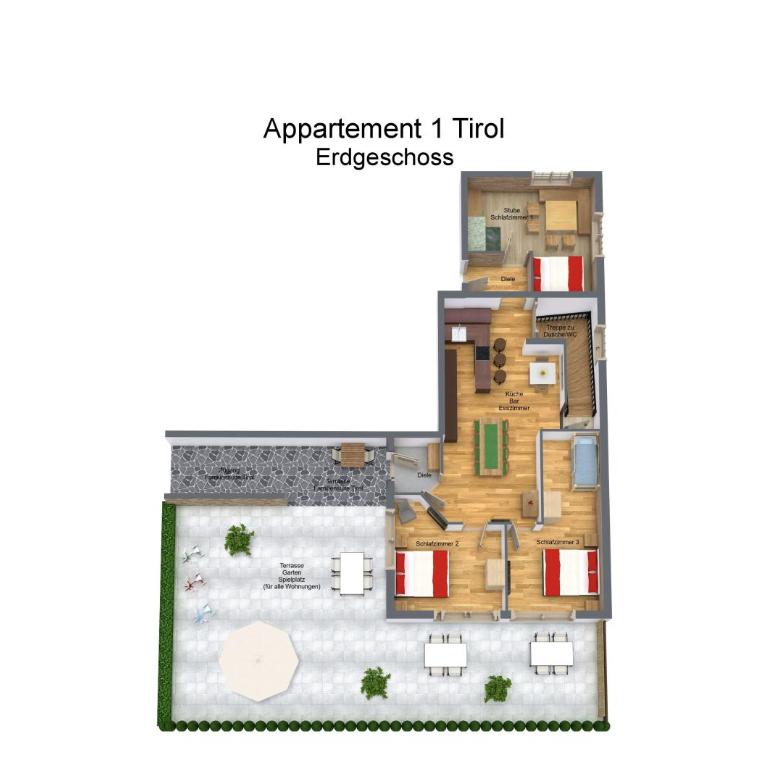 Angerer Alpine Suiten und Familienappartements Tirol - Familiensuite Tirol - 6