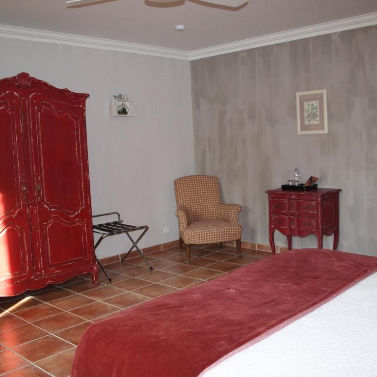 Le Mas Vigneron - Habitación con cama extragrande. - 4